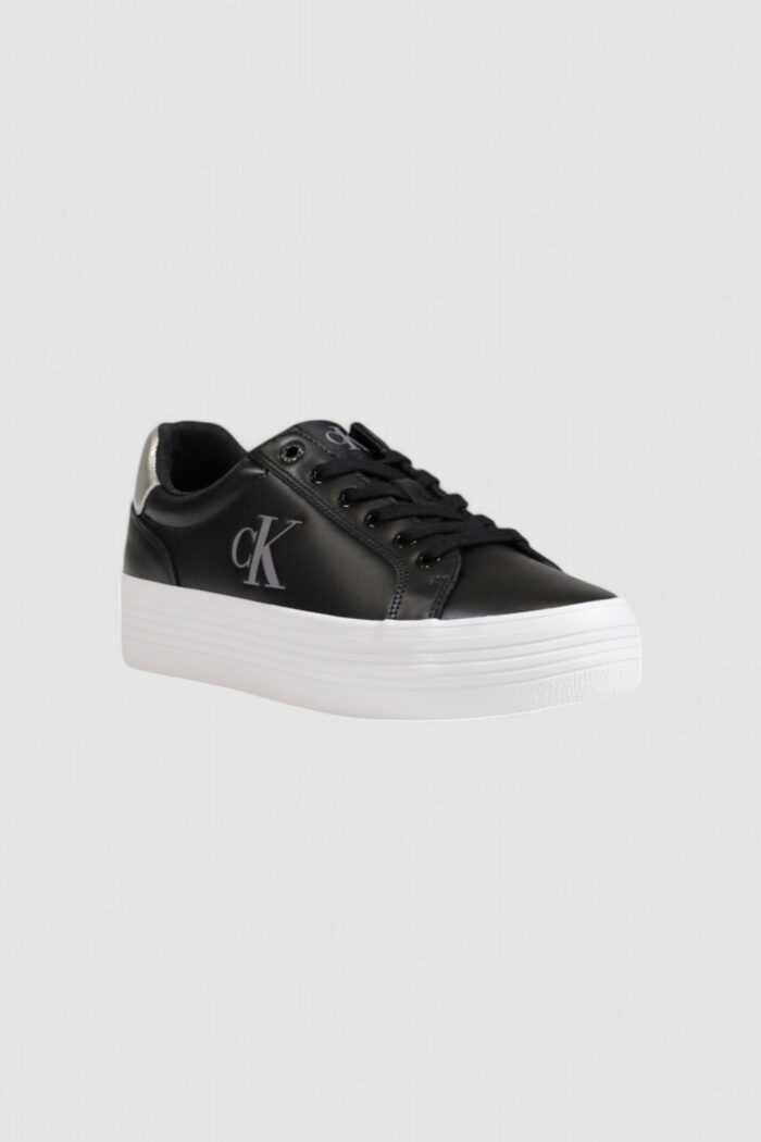 Sneakers Calvin Klein BOLD VULC FLATF LACE Nero