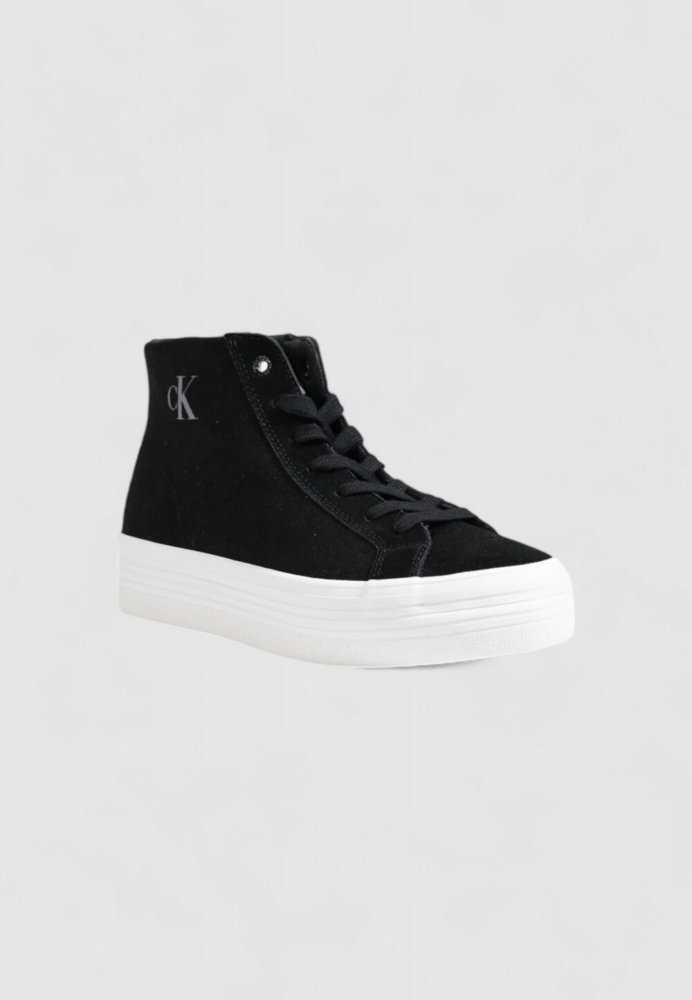 Sneakers Calvin Klein Jeans VULC FLATFORM LACEUP Nero - Foto 2