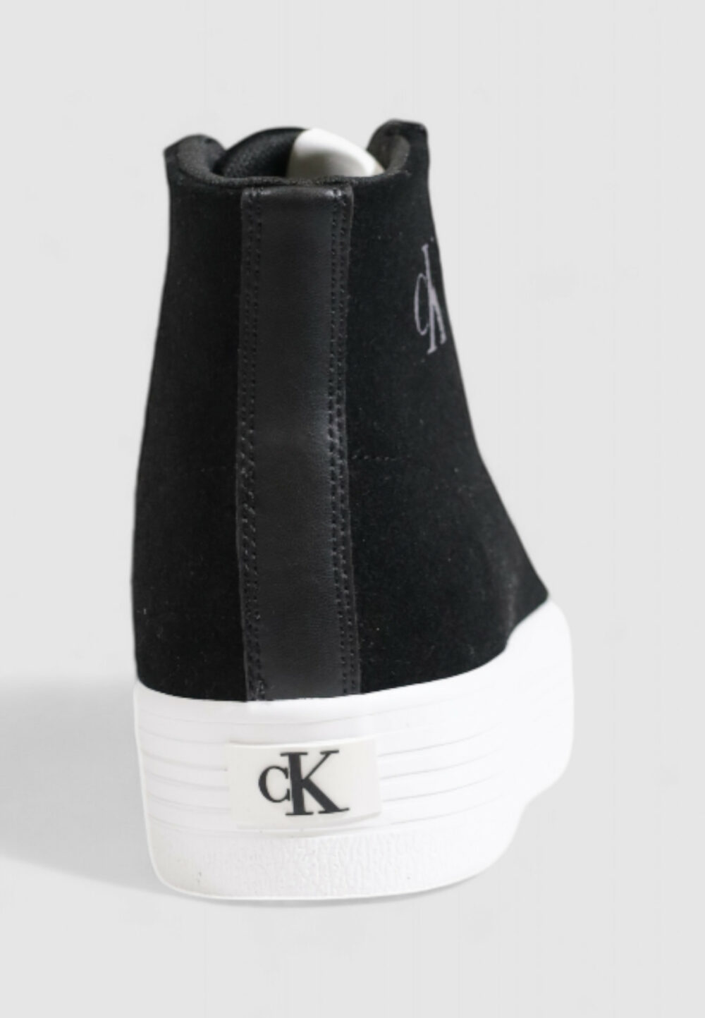 Sneakers Calvin Klein Jeans VULC FLATFORM LACEUP Nero - Foto 4