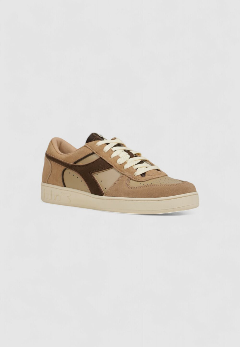 Sneakers Diadora MAGIC BASKET LOW SUEDE LEATHER Beige - Foto 2