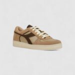 Sneakers Diadora MAGIC BASKET LOW SUEDE LEATHER Beige - Foto 2