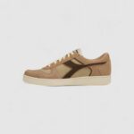 Sneakers Diadora MAGIC BASKET LOW SUEDE LEATHER Beige - Foto 3