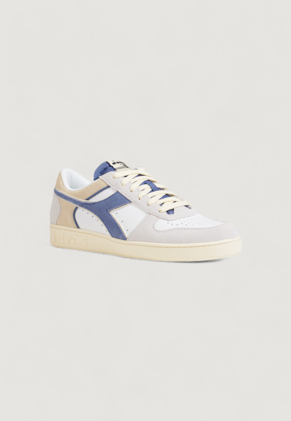 Sneakers Diadora MAGIC BASKET LOW SUEDE LEATHER Bianco - Foto 3