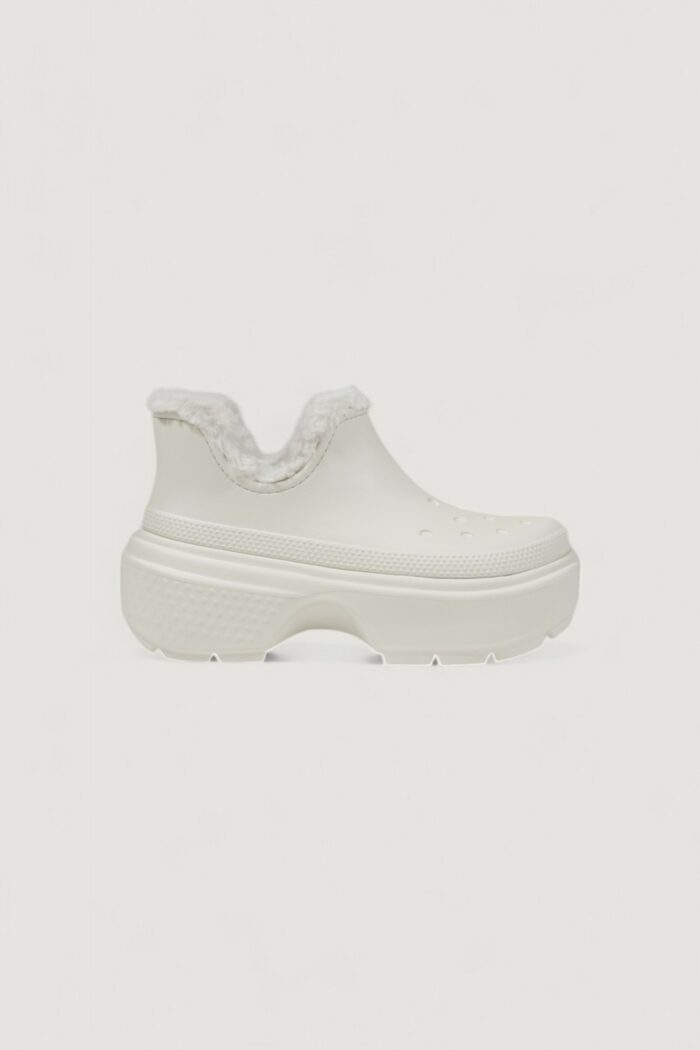 Stivali Crocs Stomp Lined Shorty Boot Bianco