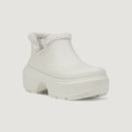 Stivali CROCS Stomp Lined Shorty Boot Bianco - Foto 2