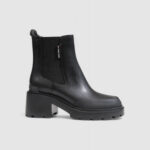 Stivali Tommy Hilfiger Jeans TJW MID HEEL CHELSEA Nero - Foto 1