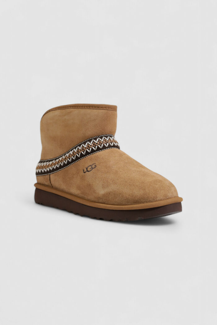 Stivali Ugg CLASSIC MINI CRESCENT Beige