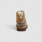 Stivali UGG CLASSIC MINI CRESCENT Beige - Foto 4