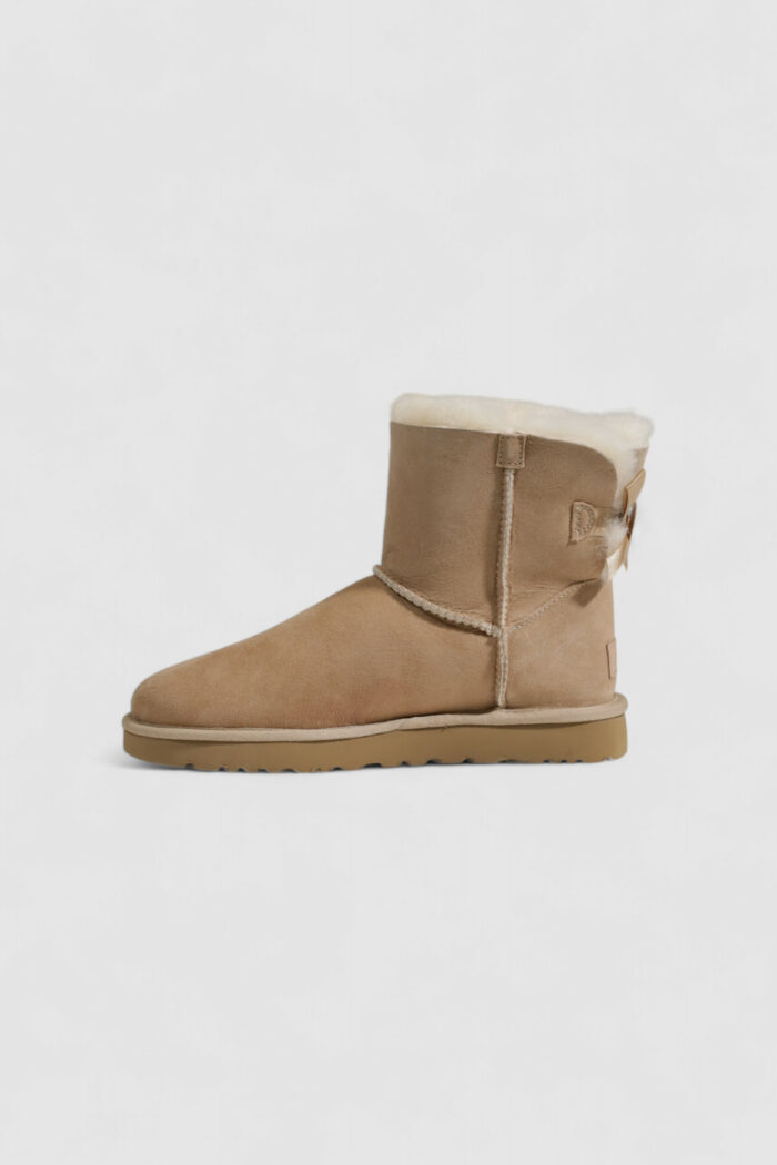 Stivali Ugg MINI BAILEY BOW II Beige chiaro