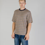 T-shirt Aquascutum ACTIVE CLUB CHECK T-SHIRT Blu - Foto 3