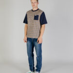 T-shirt Aquascutum ACTIVE SOLID POCKET T-SHIRT Blu - Foto 2