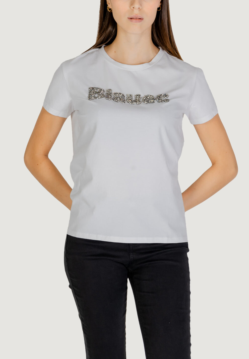 T-shirt Blauer. LETITIA Bianco - Foto 1