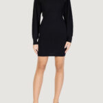 Vestito corto Vero Moda VMHOLLYKARIS LS O-NECK DRESS GA BOO Nero - Foto 1