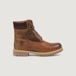 Anfibi TIMBERLAND 6 IN LACE WATERPROOF BOOT Marrone - Foto 1