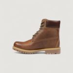 Anfibi TIMBERLAND 6 IN LACE WATERPROOF BOOT Marrone - Foto 3