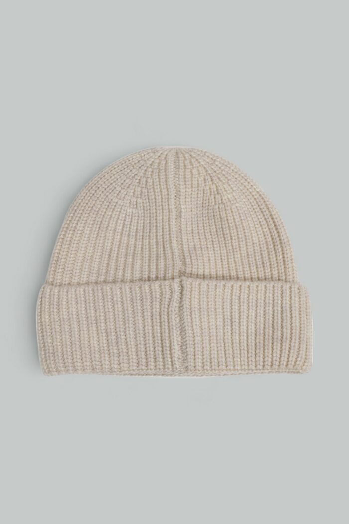 Berretto Aquascutum ACTIVE BEANIE PATCH Beige