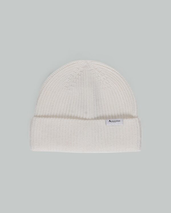 Berretto Aquascutum ACTIVE BEANIE LOGO Bianco - Foto 1