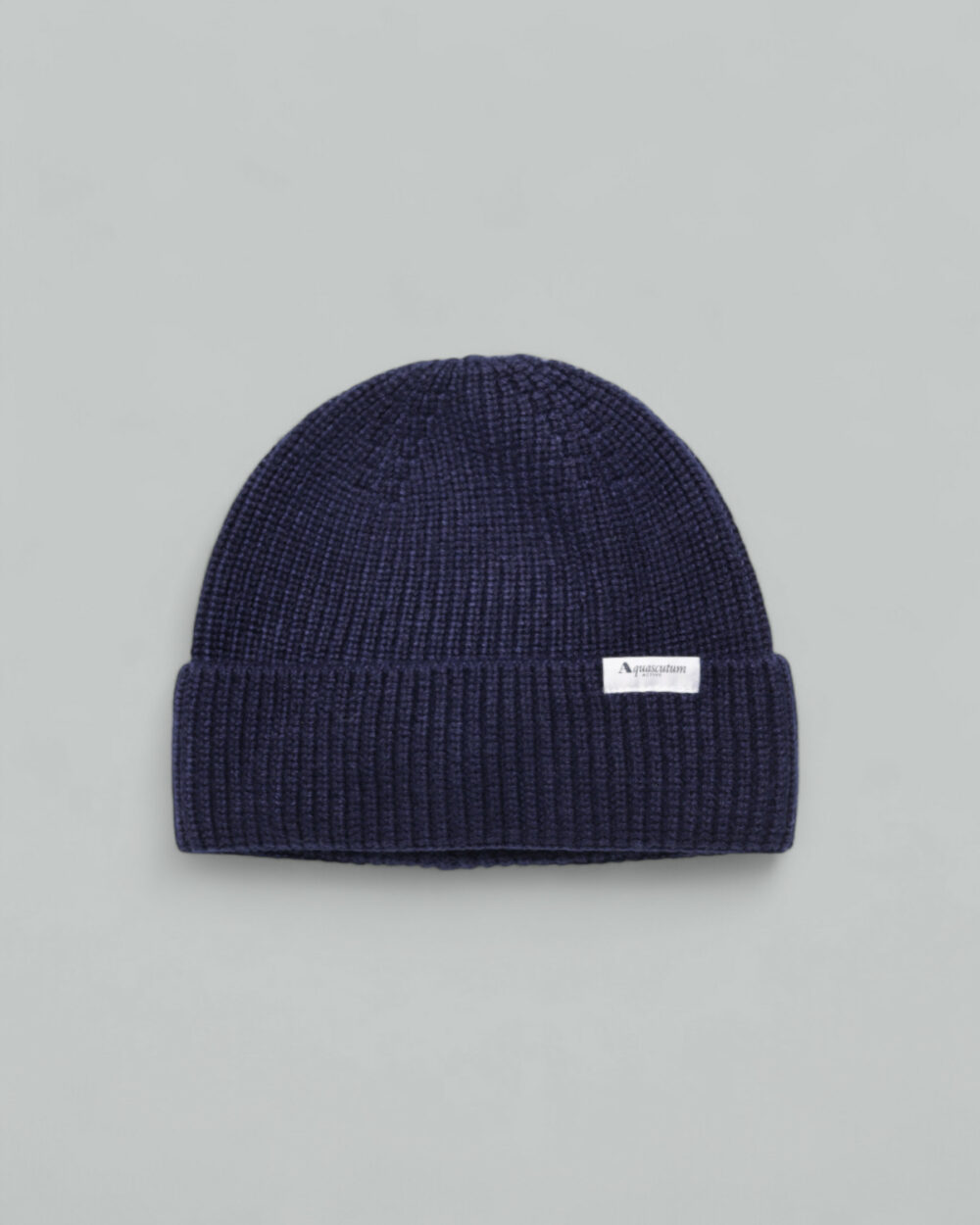 Berretto Aquascutum ACTIVE BEANIE LOGO Blu - Foto 1