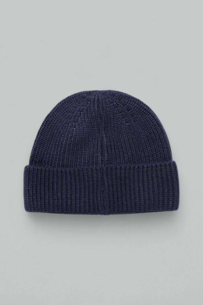 Berretto Aquascutum ACTIVE BEANIE LOGO Blu – AA_A004_CP010