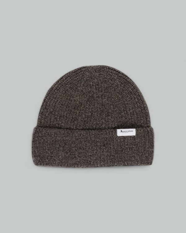 Berretto Aquascutum ACTIVE BEANIE LOGO Marrone - Foto 1