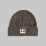 Berretto Aquascutum ACTIVE BEANIE PATCH Marrone - Foto 1