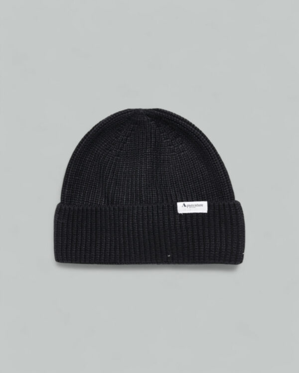 Berretto Aquascutum ACTIVE BEANIE LOGO Nero - Foto 1