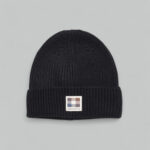 Berretto Aquascutum ACTIVE BEANIE PATCH Nero - Foto 1