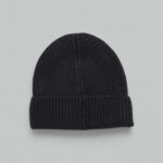 Berretto Aquascutum ACTIVE BEANIE PATCH Nero - Foto 2