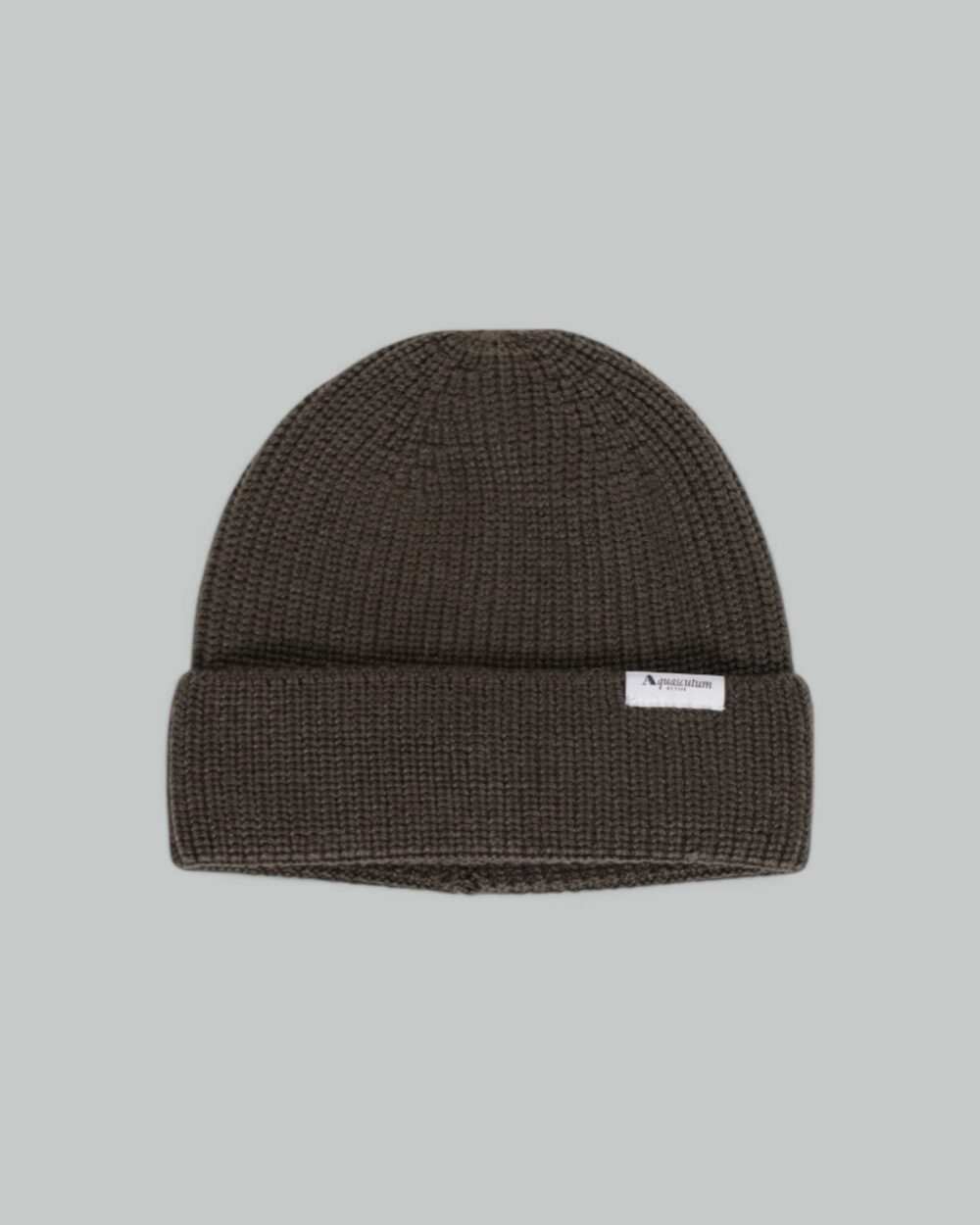 Berretto Aquascutum ACTIVE BEANIE LOGO Verde Oliva - Foto 1