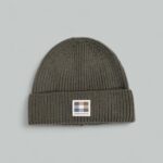 Berretto Aquascutum ACTIVE BEANIE PATCH Verde Oliva - Foto 1