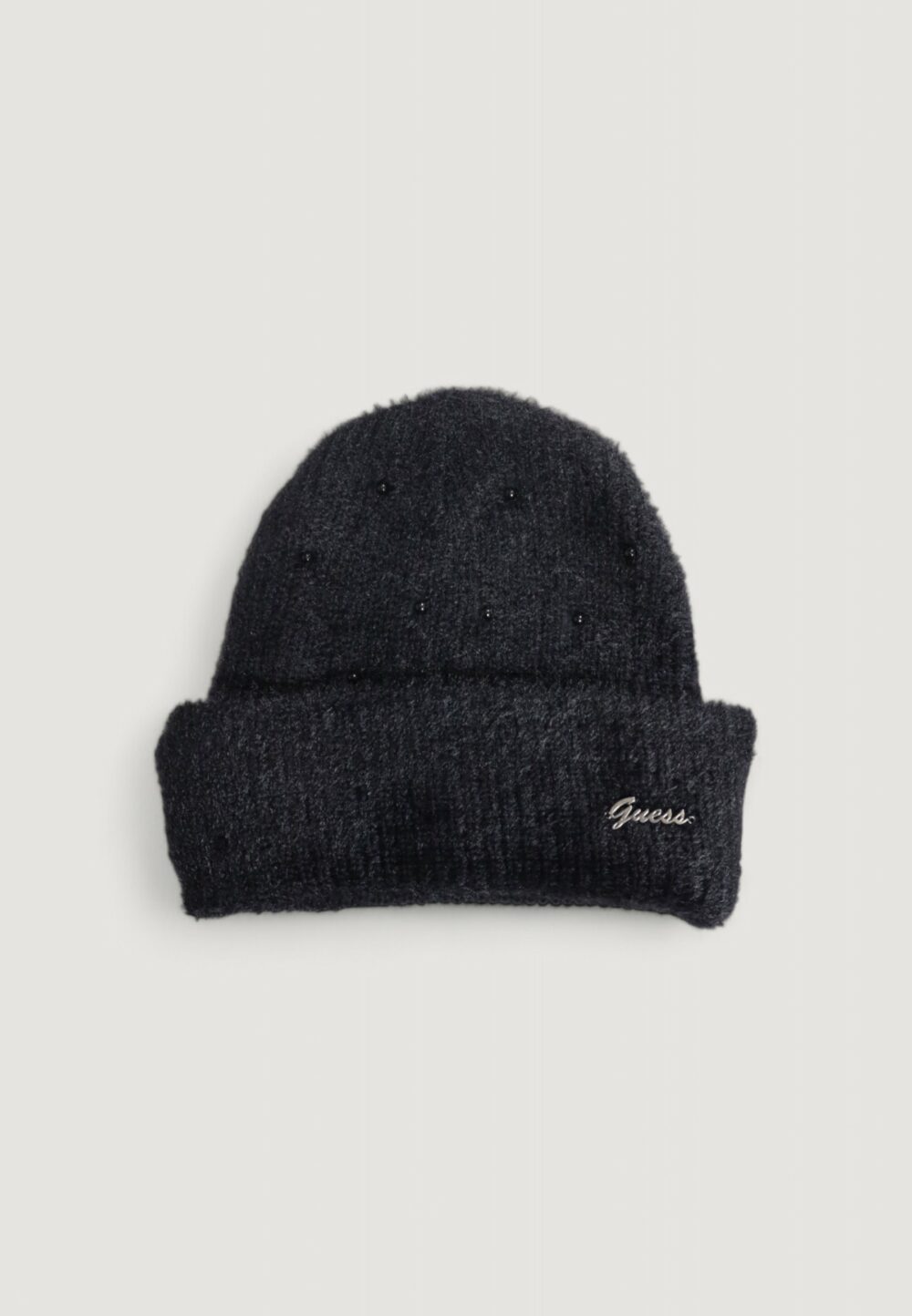 Berretto Guess TERESA PEARLS BEANIE SWTR Nero - Foto 1