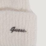 Berretto Guess TERESA PEARLS BEANIE SWTR Panna - Foto 4