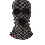 Berretto Sprayground CHECKERED DRIP MASK Nero - Foto 1