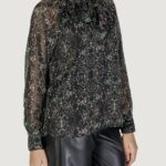 Bluse manica lunga Only ONLSONIA LIFE L/S HIGHNECK TOP PTM Nero - Foto 3