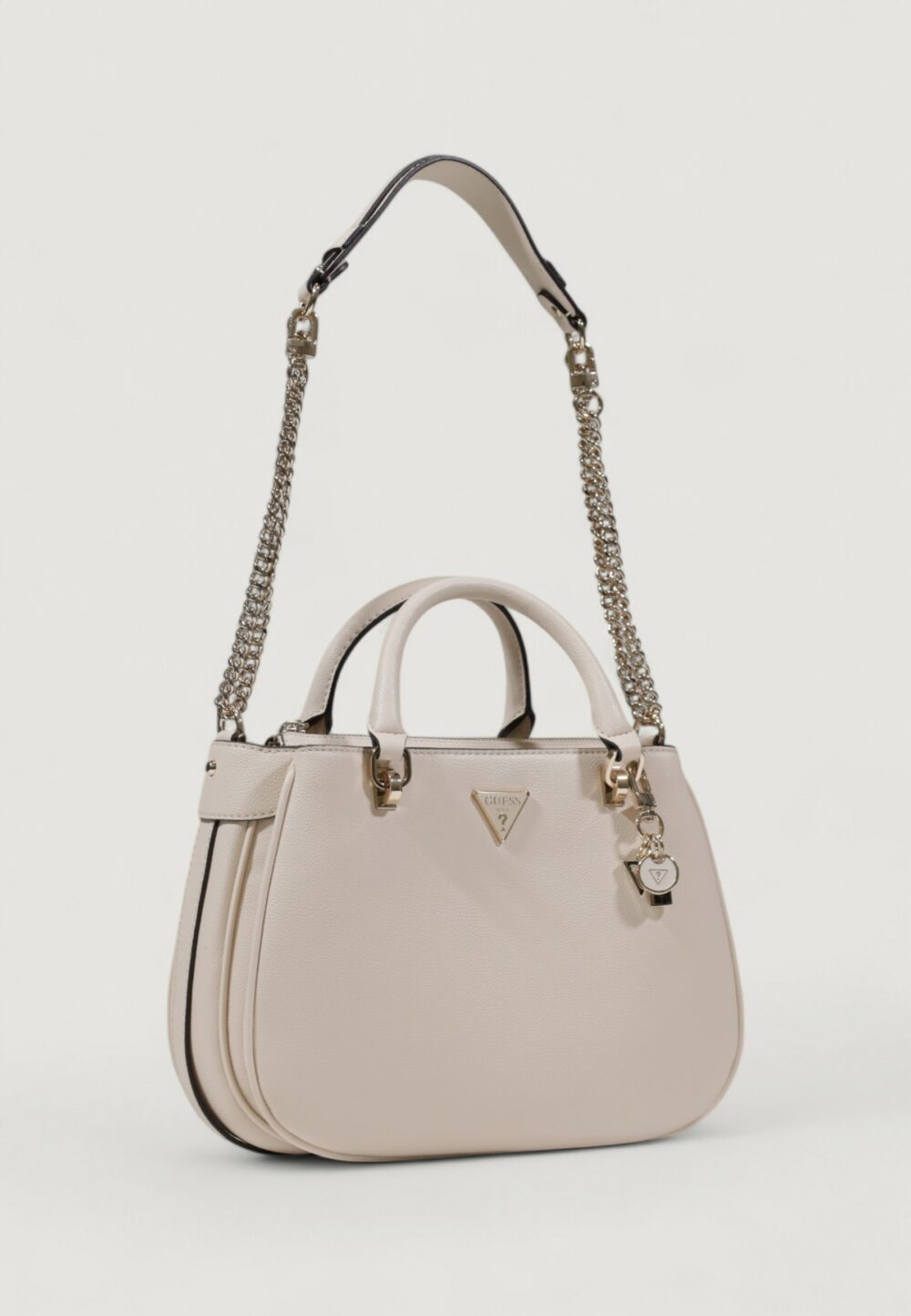 Borsa Guess SILVYE BUCKET Panna - Foto 3