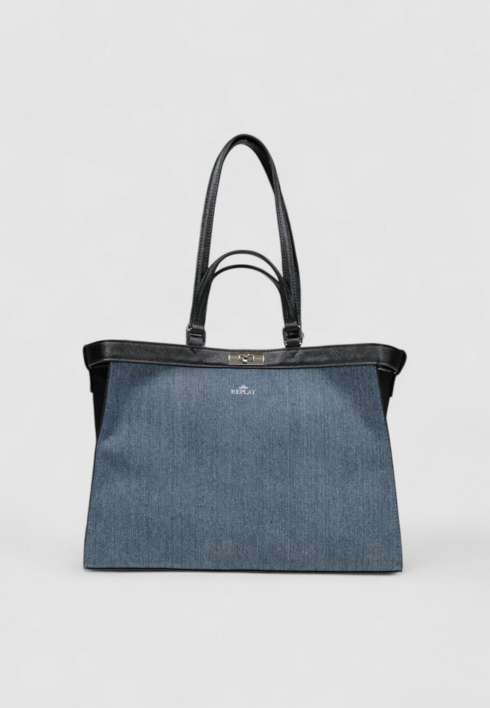 Borsa Replay PU Blue Denim - Foto 1