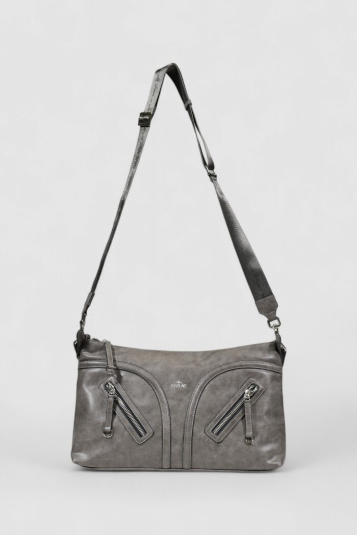 Borsa Replay VINTAGE PU Grigio