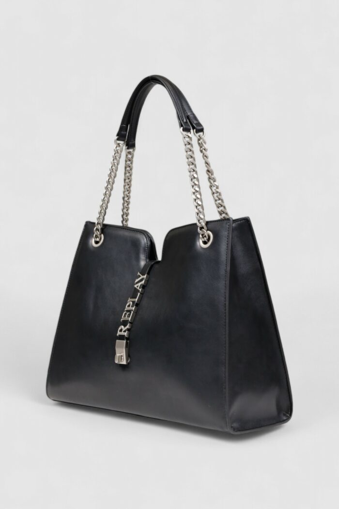 Borsa Replay SOFT PU Nero