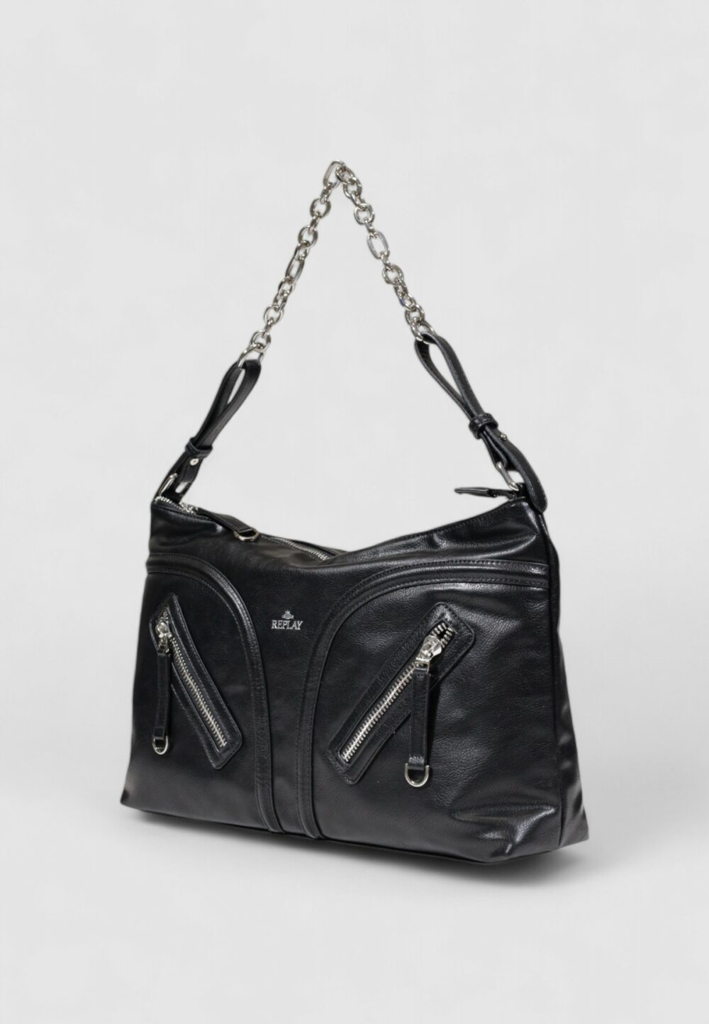 Borsa Replay VINTAGE PU Nero - Foto 3