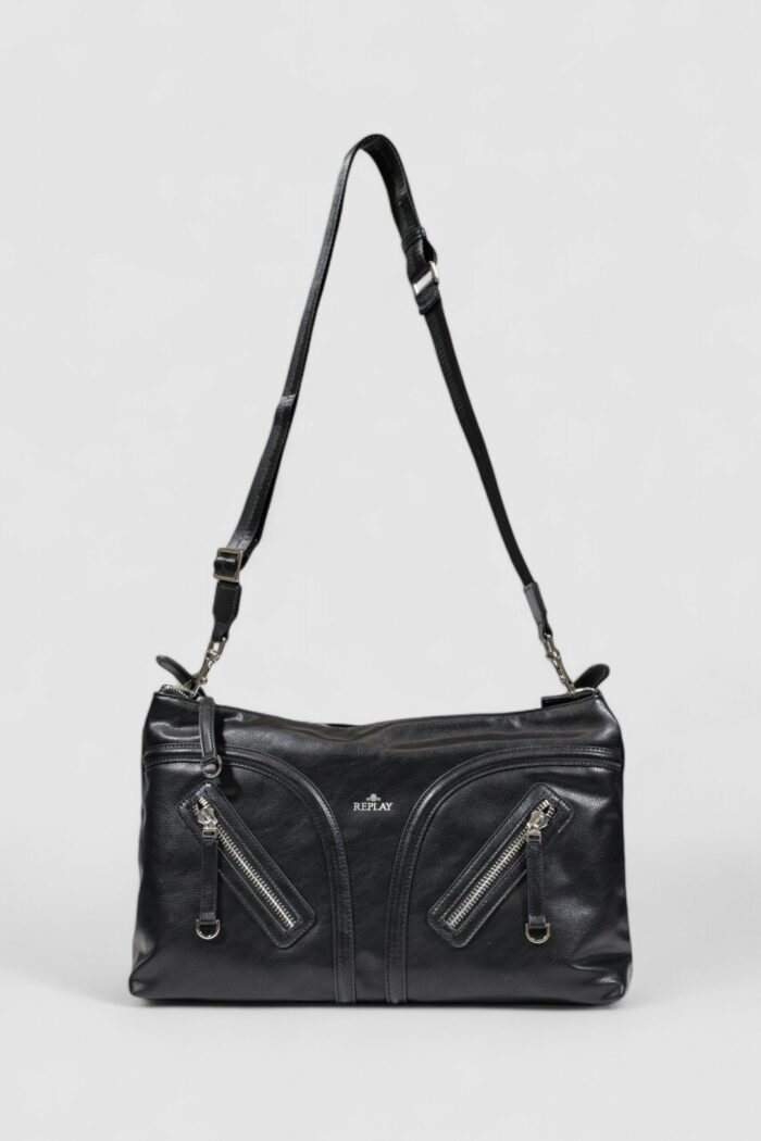 Borsa Replay VINTAGE PU Nero