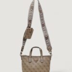 Borsa Guess LATONA MINI TOTE Beige - Foto 1