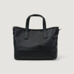 Borsa Guess LATONA MINI TOTE Nero - Foto 3