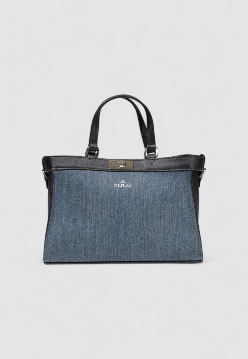 Borsa Replay PU Blue Denim - Foto 1