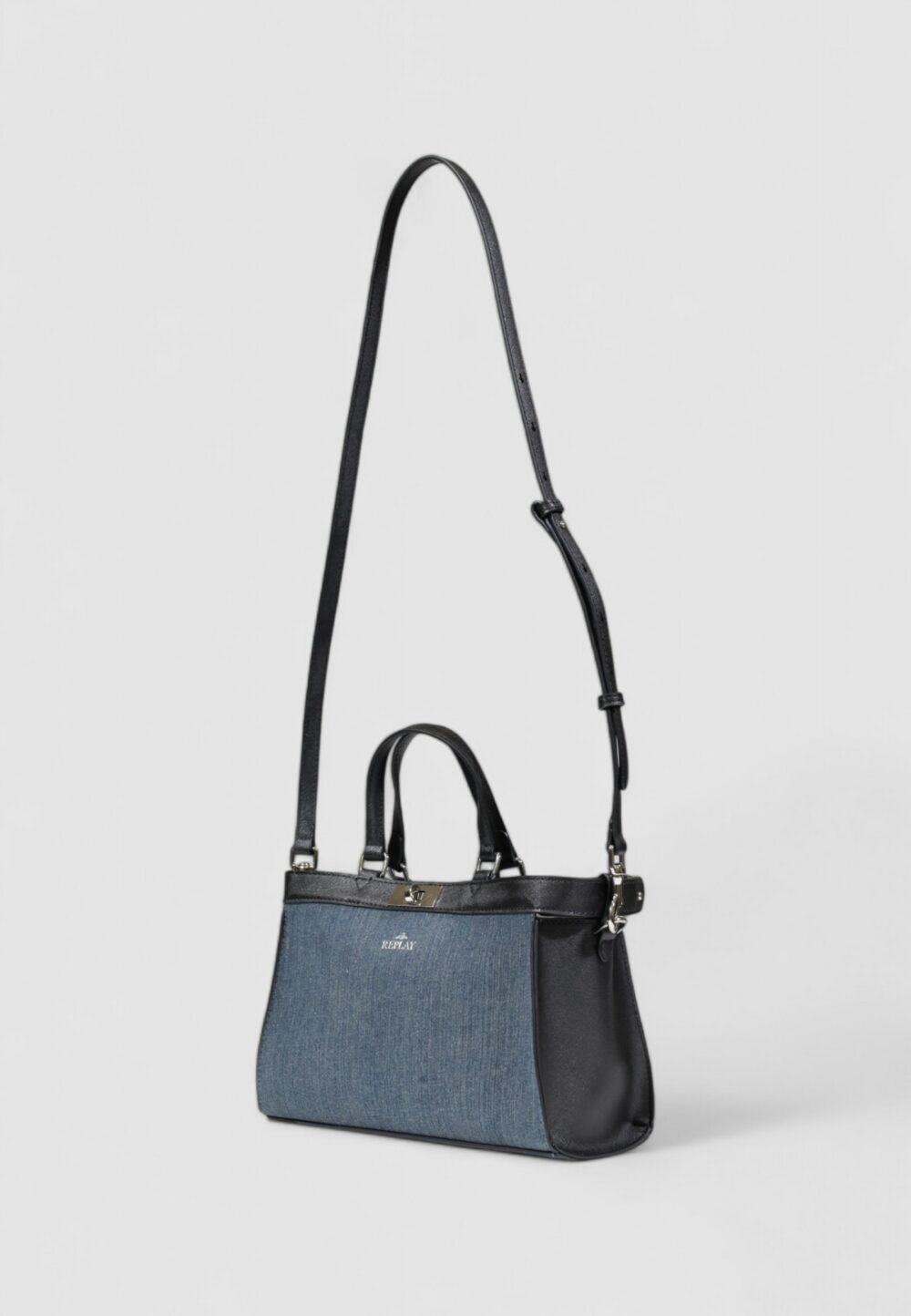 Borsa Replay PU Blue Denim - Foto 2