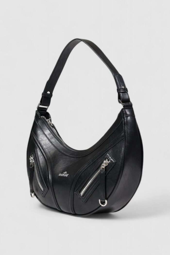 Borsa Replay VINTAGE PU Nero