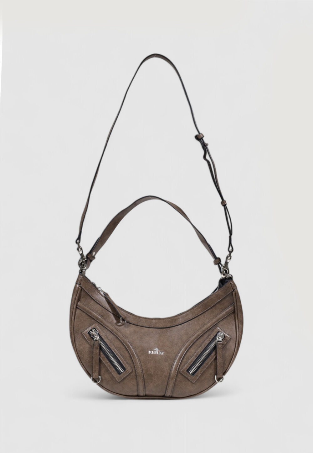 Borsa Replay VINTAGE PU Taupe - Foto 2