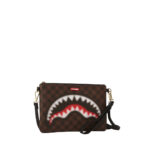 Borsa Sprayground SHARKS IN PARIS BLUR POUCHETTE Marrone - Foto 2