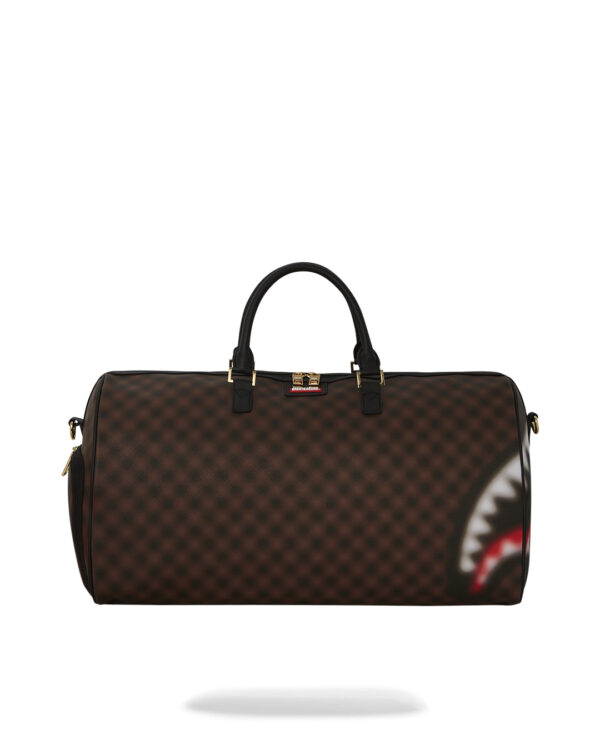 Borsa Sprayground SHARKS IN PARIS BLUR DUFFLE Marrone - Foto 1