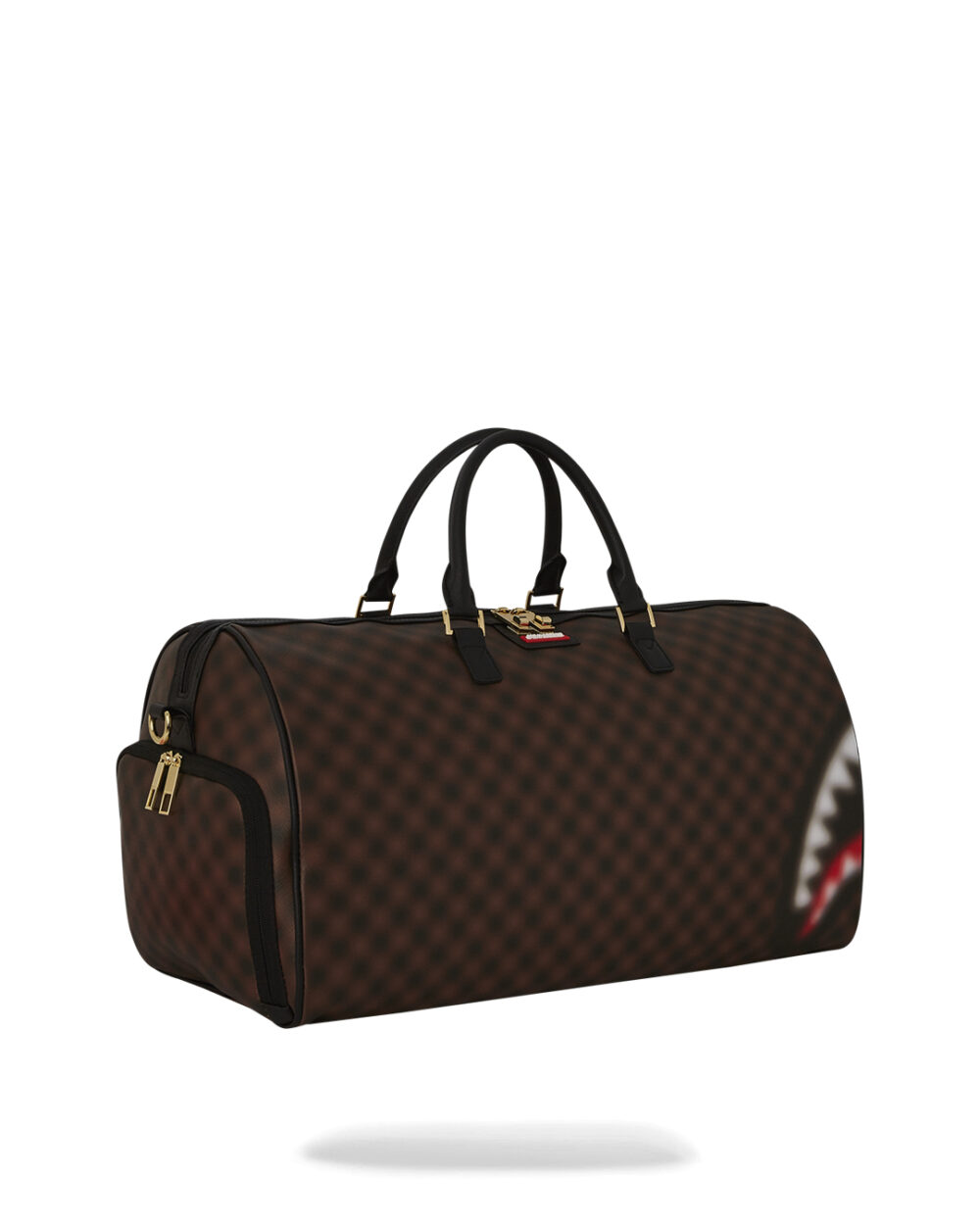 Borsa Sprayground SHARKS IN PARIS BLUR DUFFLE Marrone - Foto 2