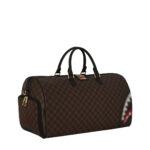 Borsa Sprayground SHARKS IN PARIS BLUR DUFFLE Marrone - Foto 2